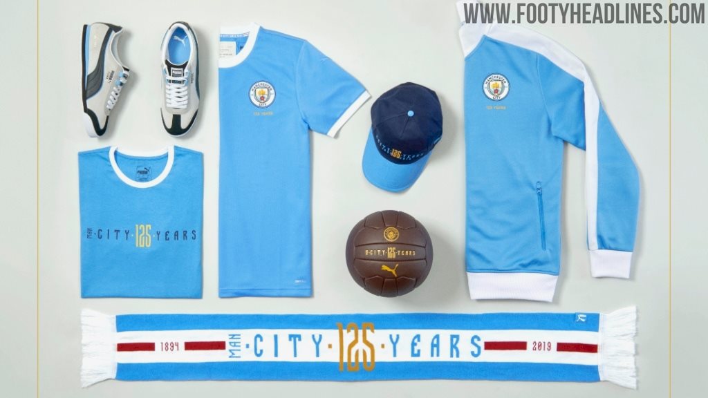 Back In Stock: Puma Manchester City 125th Anniversary Kit Full ...